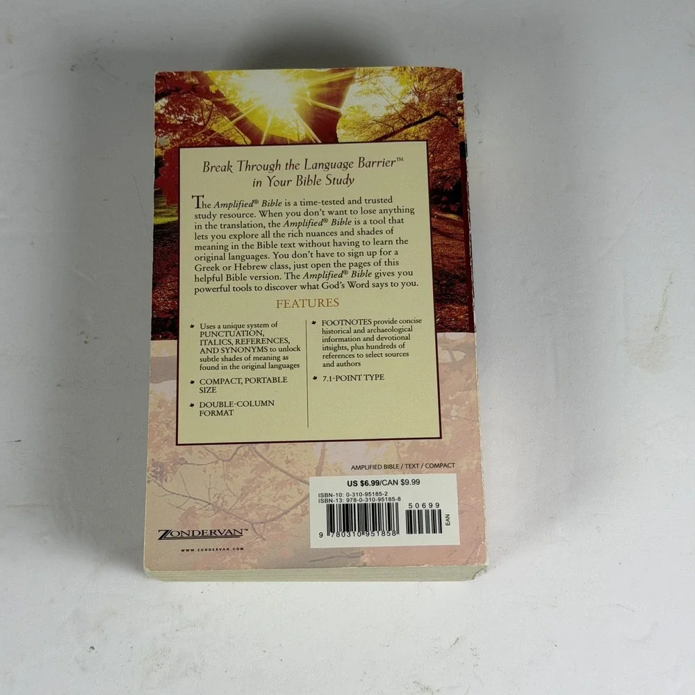 Amplified Bible Zondervan Compact Edition F-16